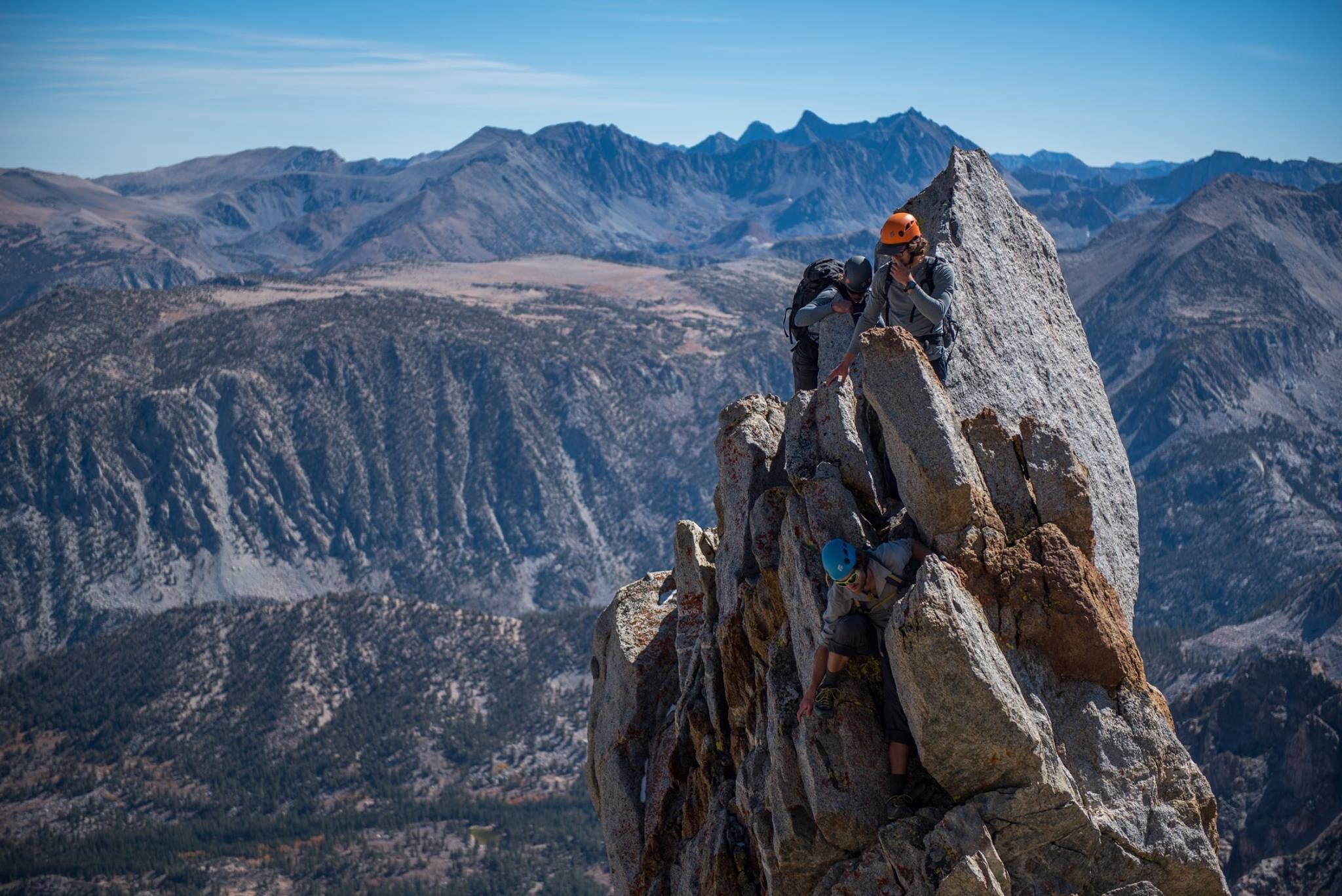 Development of new free routes in Canadian Rockies