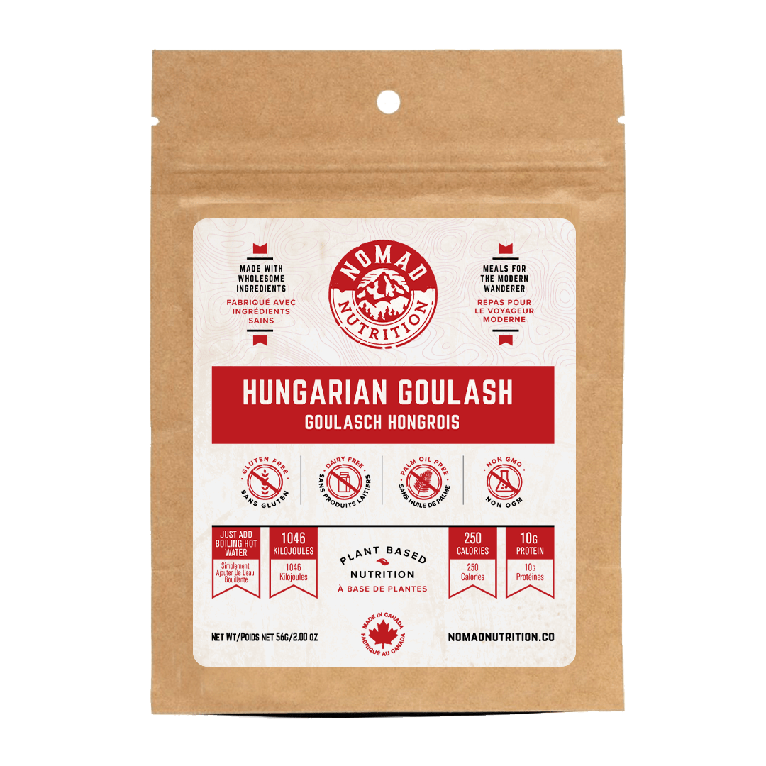 Nomad Nutrition Food Hungarian Goulash - 56 g plant-based_gluten-free-vegan_dehydrated