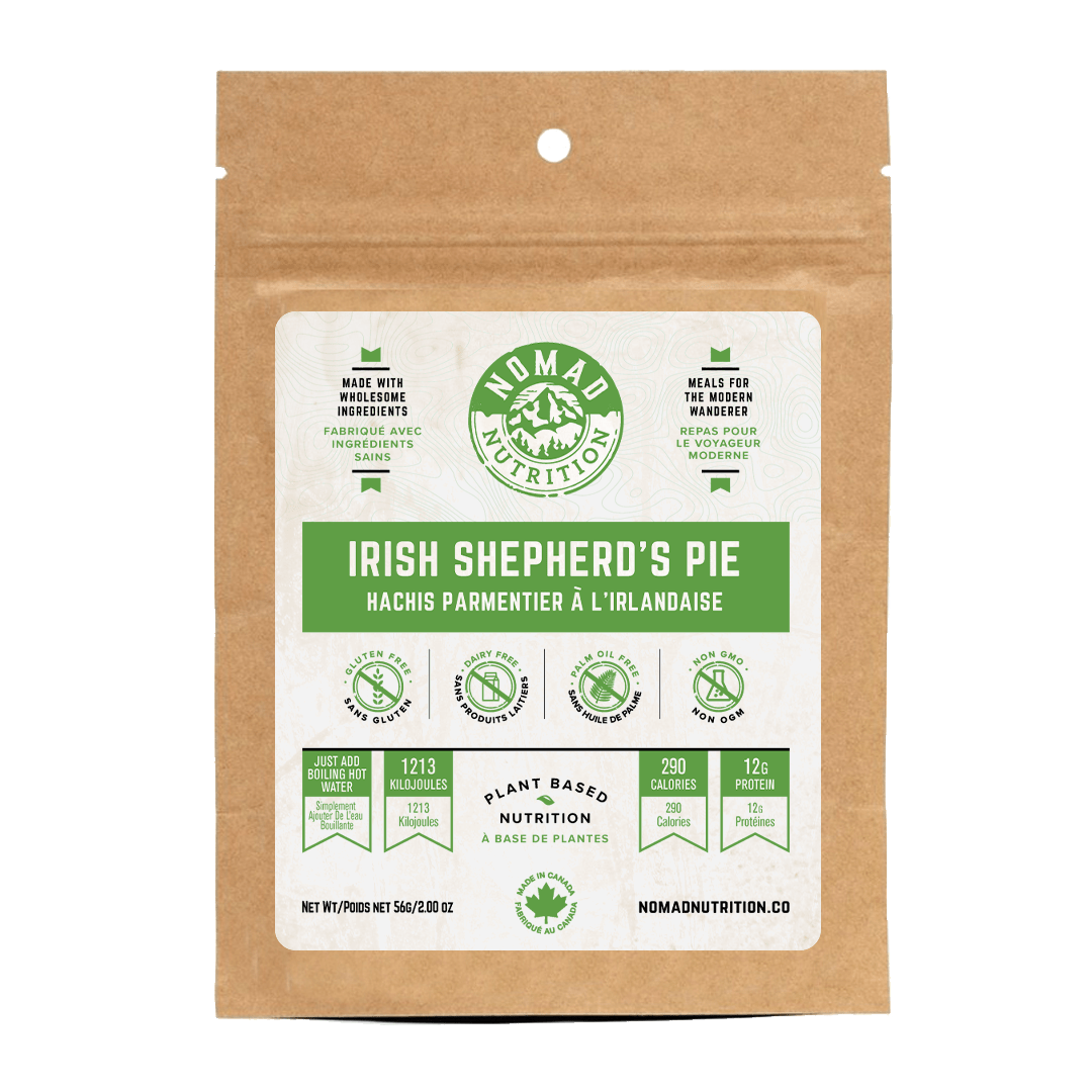 Nomad Nutrition Food Irish Shepherd&#39;s Pie - 56 g plant-based_gluten-free-vegan_dehydrated