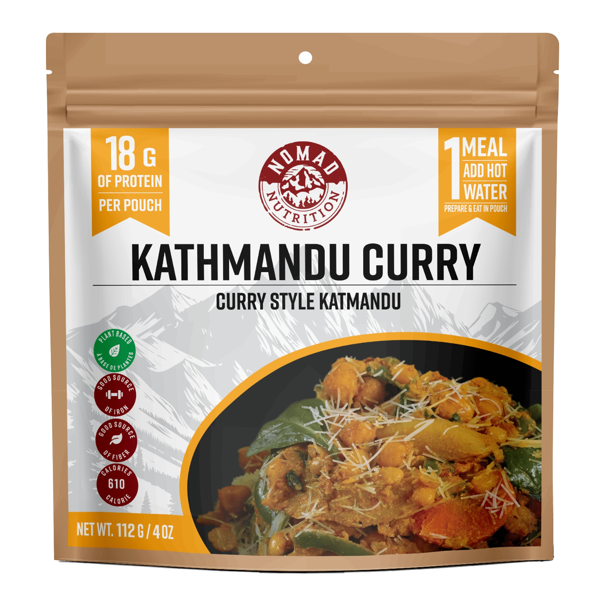 Kathmandu Curry | Nomad Nutrition | Vegan Dehydrated Meals