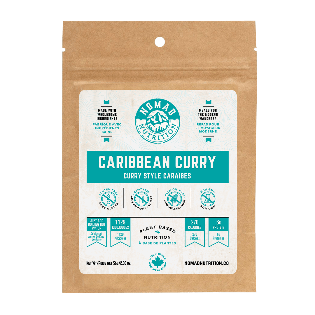 Nomad Nutrition Food Caribbean Curry - 56 g plant-based_gluten-free-vegan_dehydrated