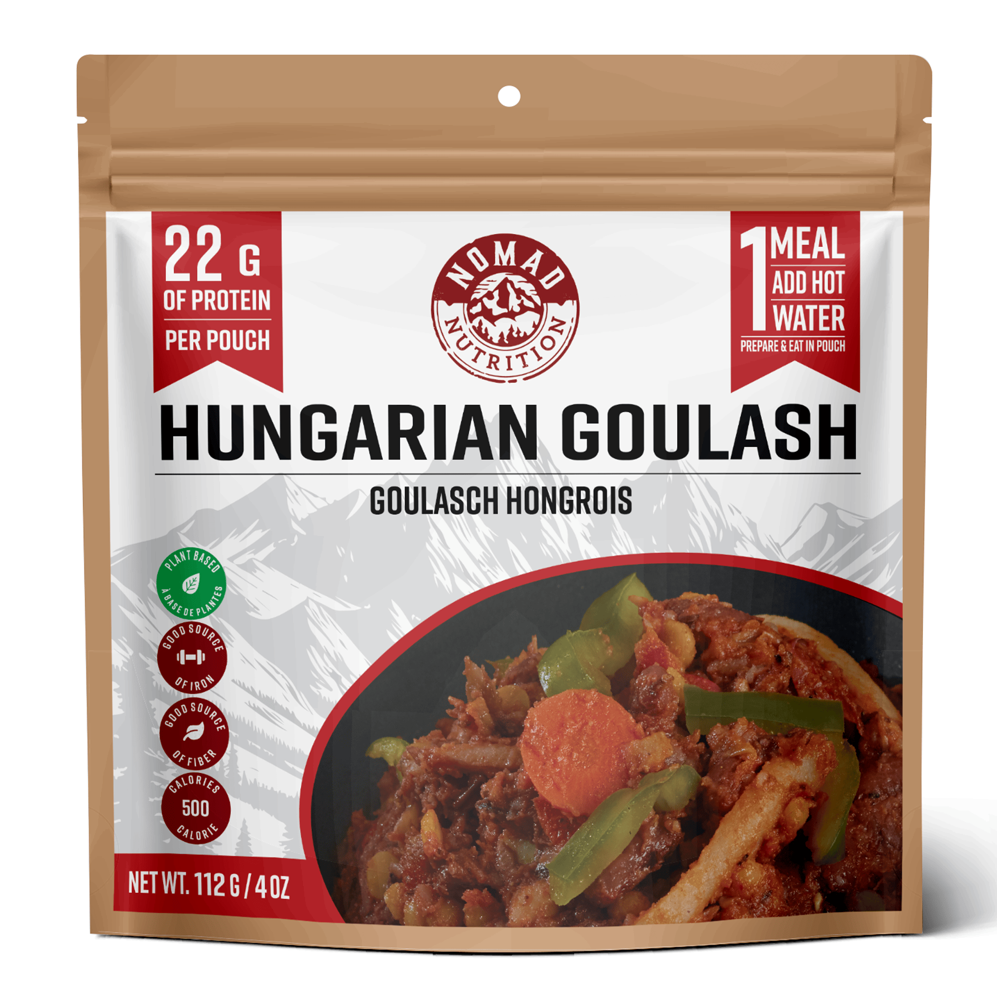 Nomad Nutrition Food Hungarian Goulash plant-based_gluten-free-vegan_dehydrated