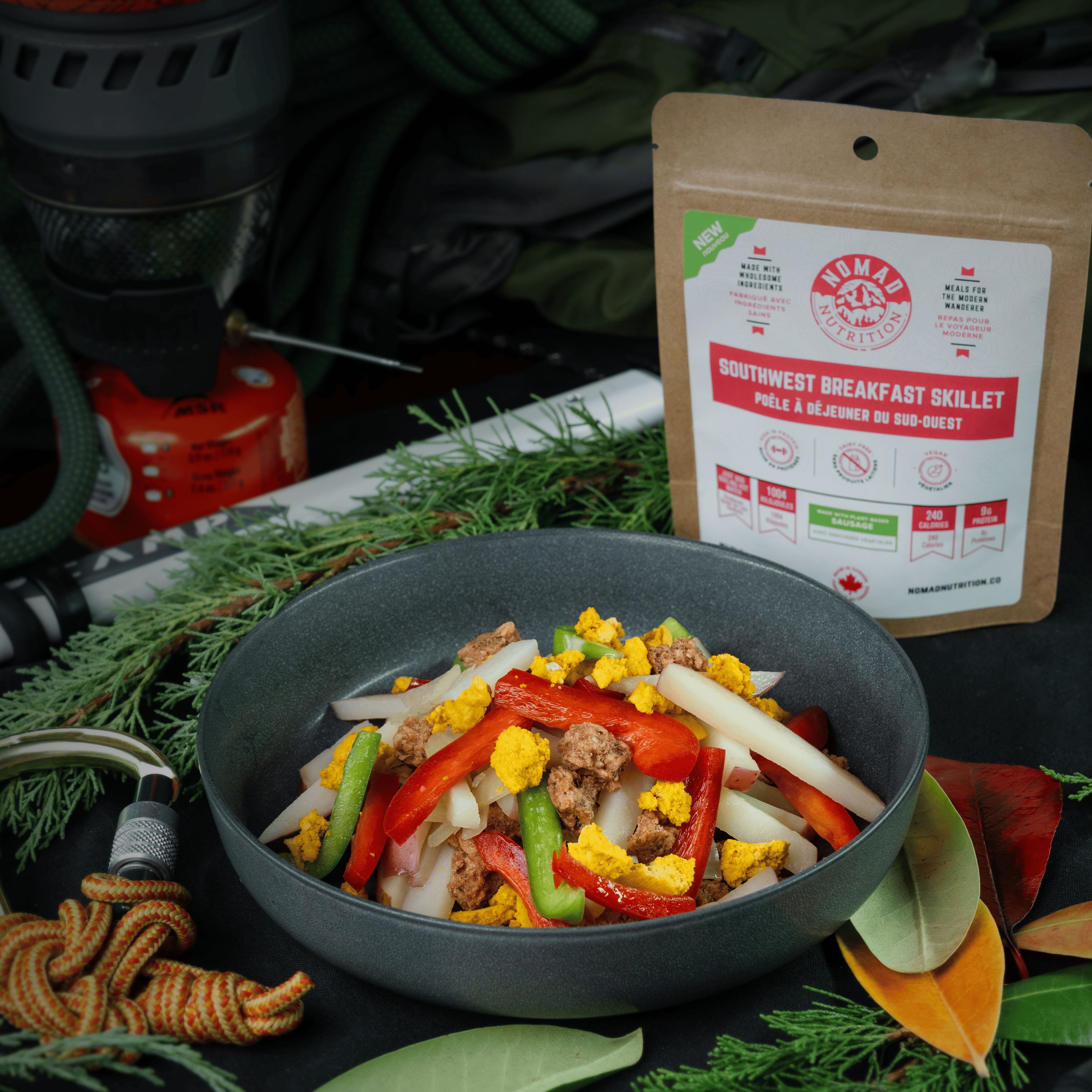 Nomad Nutrition Food Southwest Breakfast Skillet - 56 g plant-based_gluten-free-vegan_dehydrated