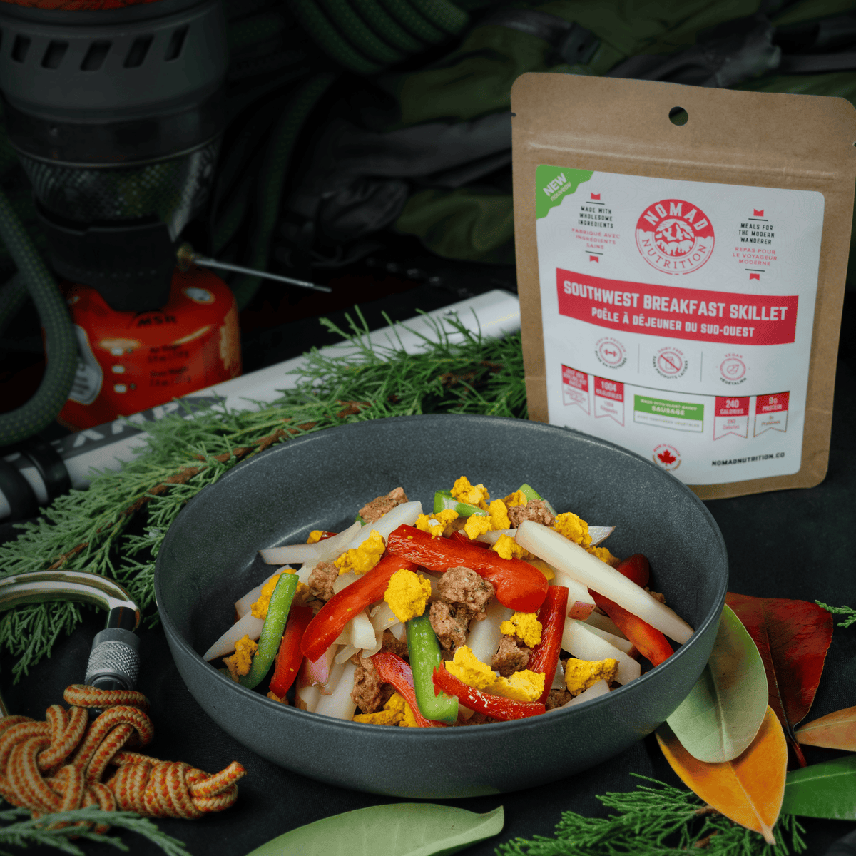 Nomad Nutrition Food Southwest Breakfast Skillet - 56 g plant-based_gluten-free-vegan_dehydrated